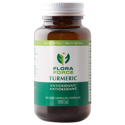 FLORA FORCE TURMERIC 60 CAPS